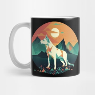 Abstract dog Mug